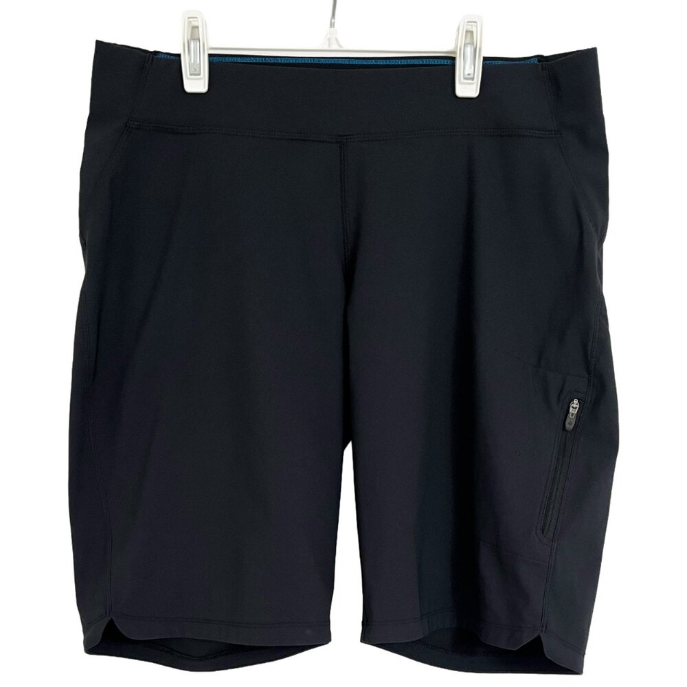 Columbia Women’s Omni-Shield Pull-On Bermuda Shorts Black Elastic Waist